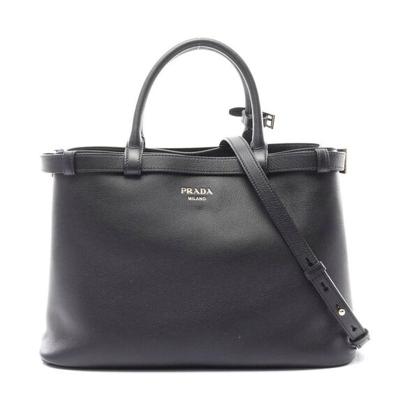 Pre Loved prada Women black | black Handbags - Picture 1 of 5